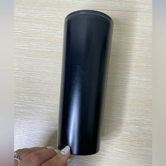 Starbucks Matte Black Stainless Steel Double Walled Ken Tumbler No Straw 24 oz - Picture 4 of 12